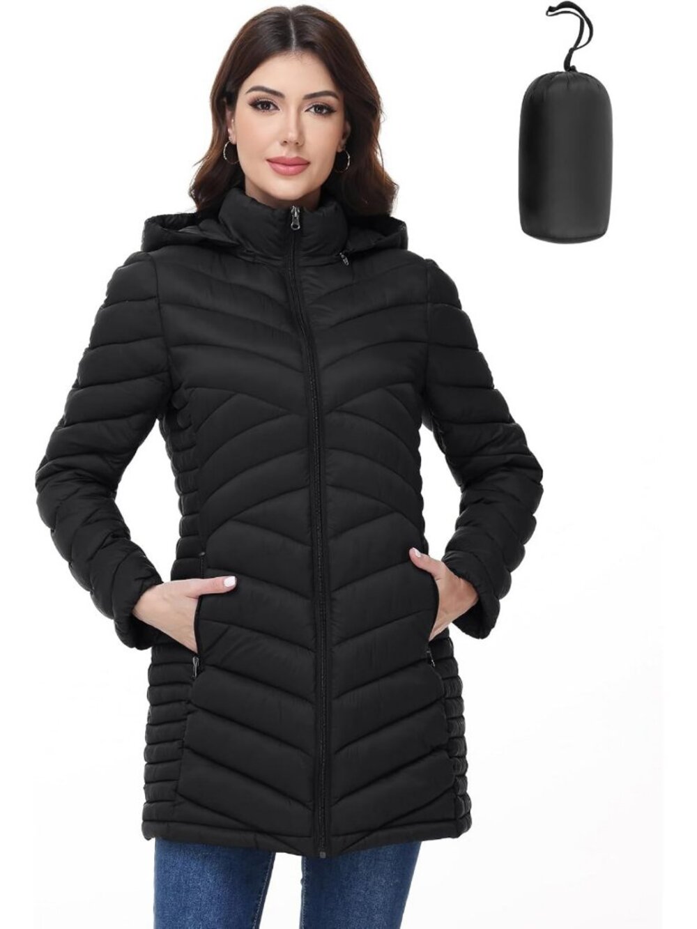Lightweight Packable Puffer Jacket for Women | Stylish & Warm Outerwear
